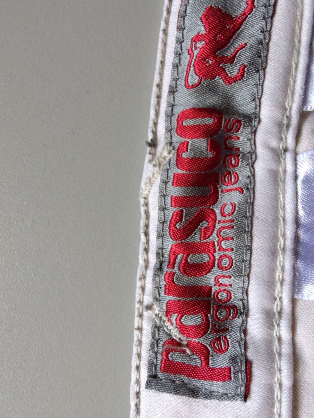 Paracuso white women's jeans size 28 stretchy - Picture 10 of 16